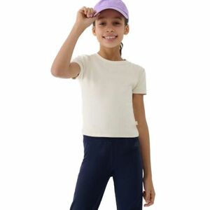 Dívčí tričko s krátkým rukávem 4F JUNIOR-TSHIRT F1852-12S-CREME obraz