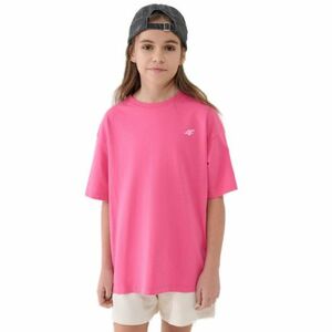 Dívčí tričko s krátkým rukávem 4F JUNIOR-TSHIRT F1851-54S-PINK obraz