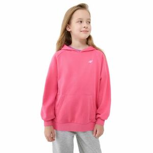 Dívčí mikina s kapucí 4F JUNIOR-SWEATSHIRT F1478-54S-PINK obraz