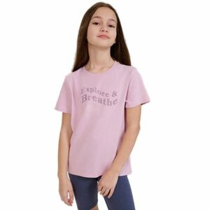Dívčí tričko s krátkým rukávem 4F JUNIOR-TSHIRT F1854-52S-LIGHT VIOLET obraz