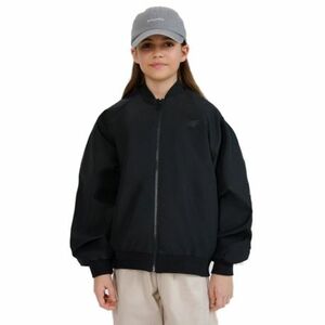 Dívčí bunda 4F JUNIOR-JACKET F184-20S-DEEP BLACK obraz