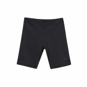 Dívčí tréninkové kraťasy 4F JUNIOR-SHORT TIGHTS FNK F041-20S-DEEP BLACK obraz