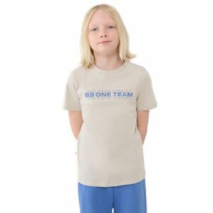 Chlapecké tričko s krátkým rukávem 4F JUNIOR-TSHIRT M2186-12S-CREME obraz