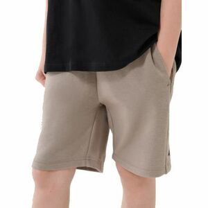Chlapecké teplákové kraťasy 4F JUNIOR-SHORTS CAS M600-83S-BEIGE obraz