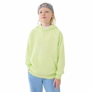 Chlapecká mikina s kapucí 4F JUNIOR-SWEATSHIRT M1712-45N-CANARY GREEN NEON obraz