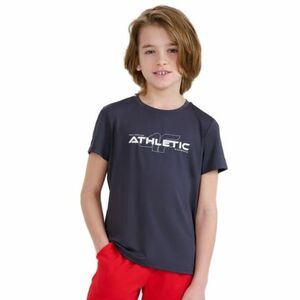 Chlapecké tréninkové tričko s krátkým rukávem 4F JUNIOR-TSHIRT FNK M1209-22S-ANTHRACITE obraz