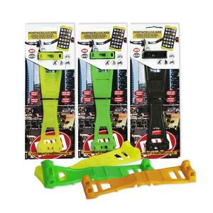 Roto držák na řídítka pro Smartphone Silikon - zelený obraz