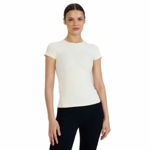 Dámské tréninkové triko s krátkým rukávem 4F-TSHIRT FNK F1270-11S-OFF WHITE obraz