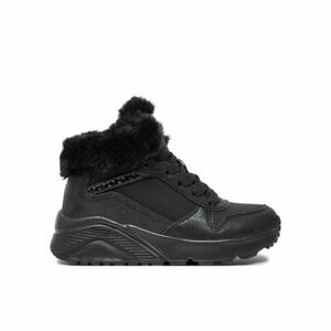 Dětské kotníkové zimní boty SKECHERS-Uno Lite Comfurt Collar black/black obraz