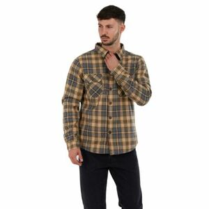 Pánská košile s dlouhým rukávem FUNDANGO-Roddy Lined Shirt-648-golden rod obraz