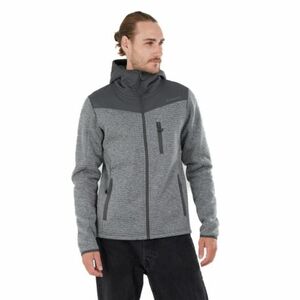 Pánská mikina se zipem FUNDANGO-Ashford Insulated Fleece Jacket-745-grey heather obraz