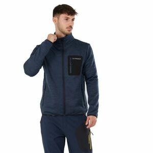 Pánská lyžařská mikina se zipem FUNDANGO-Jefferson Fleece Jacket-465-dark turquoise obraz