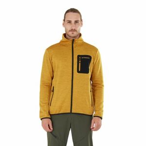 Pánská lyžařská mikina se zipem FUNDANGO-Jefferson Fleece Jacket-240-mustard obraz