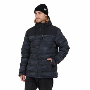 Pánská bunda FUNDANGO-Passat Padded Jacket-893-black camouflage obraz