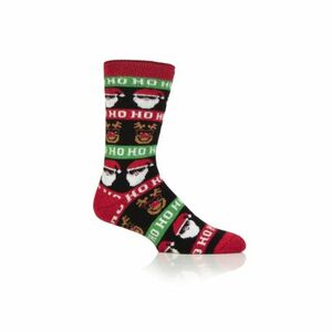 Pánské ponožky HEAT HOLDERS-1 PACK-MEN LITE HO HO HO-CHRISTMAS SOCKS obraz