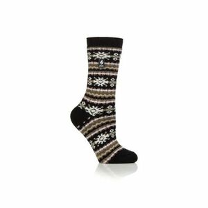 Dámské ponožky HEAT HOLDERS-1 PACK-WOMEN LITE NORDIC-BLACK obraz