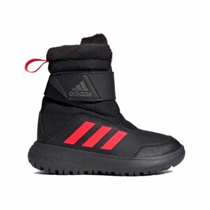 Chlapecké vysoké zimní boty ADIDAS-Winterplay core black/solar red/iron metalic obraz