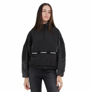 Dámská flísová mikina FUNDANGO-Calypso Hybrid Pullover-890-black obraz