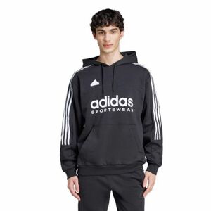 Pánská mikina s kapucí ADIDAS-M TIRO FL HDY-IW5936-Black obraz