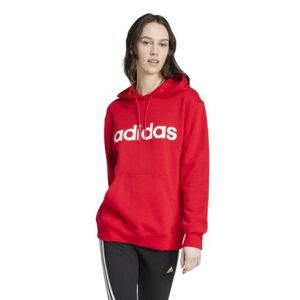 Dámská mikina s kapucí ADIDAS-W LIN FT HD-IY9187-Red obraz