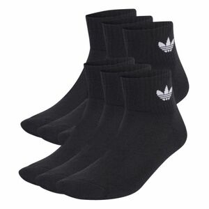 Ponožky ADIDAS-6 PACK-MID ANKLE SCK-BLACK obraz
