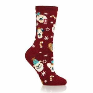 Dámské ponožky HEAT HOLDERS-1 PACK-WOMEN LITE PAW-CHRISTMAS SOCKS obraz