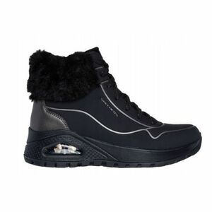 Dámské kotníkové zimní boty SKECHERS-Uno Rugged Zip Up black/black obraz