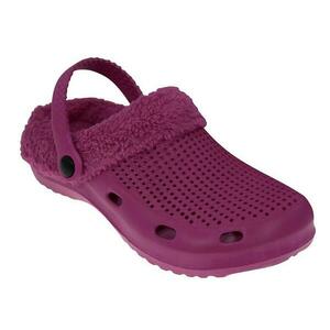 RULYT Obuv s kožíškem bordó - EU 43 obraz