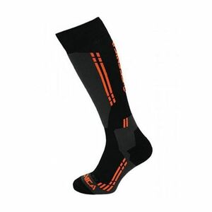Lyžařské kompresní podkolenky TECNICA-Competition ski socks, black/anfhracite/orange obraz