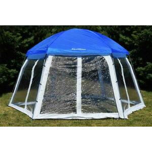 Rulyt zastřešení bazénu do průměru 3.66 m, modro-bílé obraz