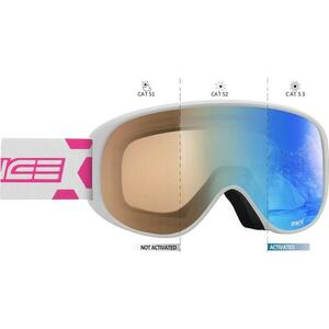 SALICE 100RWX unisex lyžařské fotochromatické brýle, White-Purple - Onesize obraz
