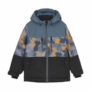 Chlapecká lyžařská bunda COLOR KIDS-Ski Jacket - Colorblock -7842-Stormy Weather obraz