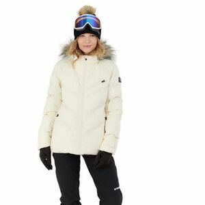 Dámská lyžařská bunda FUNDANGO-Elyra Fur Padded Jacket-150-butter obraz