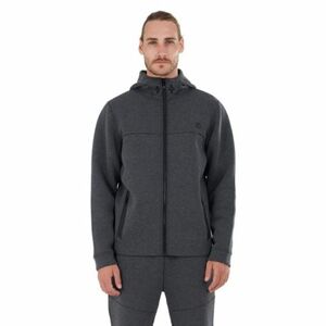 Pánská zateplená mikina s kapucí FUNDANGO-Hamal Tech Hoodie-891-black heather obraz