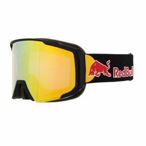 Lyžařské brýle RED BULL SPECT-JIBB-02YE2, black/smoke with yellow mirror obraz