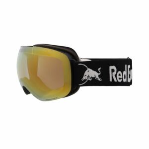 Lyžařské brýle RED BULL SPECT-BENT-06GOX, black/brown with gold mirror obraz