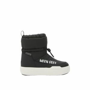 Juniorské vysoké zimní boty MOON BOOT-MB JR PARK TUBE MID WP-JR-N001 BLACK obraz