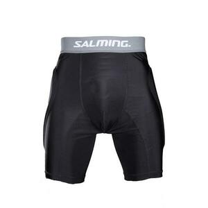 Salming Goalie Protective Shorts E-Series Black/Grey - XXL obraz