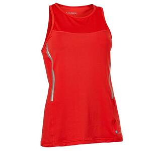 Salming Laser Tank Women Poppy Red Melange - L obraz