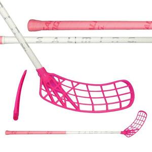 Salming Q-series Aero Trident 27 White/Silver - 103 (114) cm, Pravá ruka dole obraz