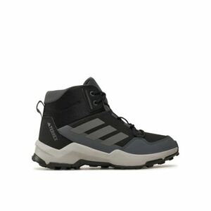 Juniorská členková turistická obuv ADIDAS-Terrex AX4 core black/grey four/grey six obraz