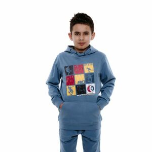 Chlapecká mikina s kapucí AUTHORITY-H-SKATER90 B blue obraz