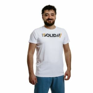 Pánské triko s krátkým rukávem AUTHORITY-T-SOLID M white obraz