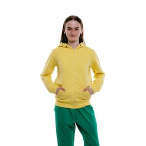 Dívčí mikina se zipem AUTHORITY-H-TEEN ZIP G yellow obraz