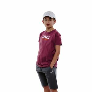 Chlapecké tričko s krátkým rukávem AUTHORITY-T-KEEPON B burgundy obraz