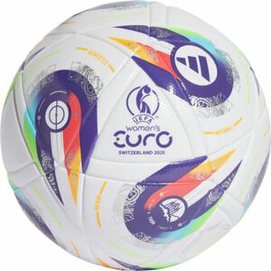 Fotbalový míč ADIDAS-W EURO25 LGE WHITE/PANTON/PANTON/ obraz