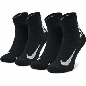Ponožky NIKE-2 PACK-NK MLTPLIER ANKLE-Black obraz