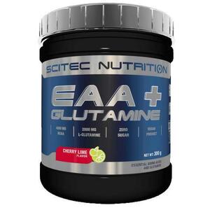 Scitec Nutrition EAA+ Glutamine 300g - Višeň, Limetka obraz