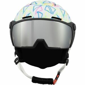 Juniorská lyžařská helma se štítem BLIZZARD-Flash Visor junior ski helmet, white/multicolor obraz