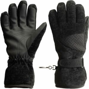 Dámské lyžařské rukavice BLIZZARD-W2W Swift ski gloves, black/silver obraz